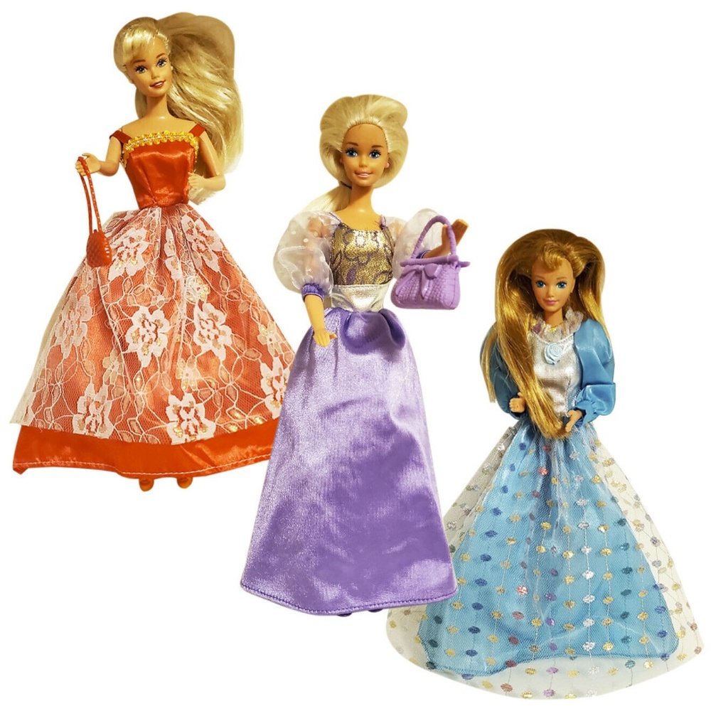 BARBIE DOLL 1966 RETRO FASHION COLLECTIBLE PURPLE